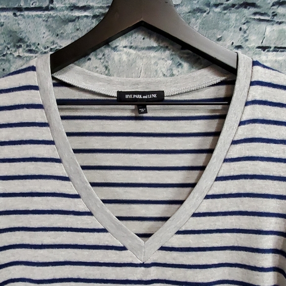 Hye Park and Lune | Vanessa Striped Athleisure Top - Picture 2 of 8